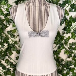 New forever21 white tank top